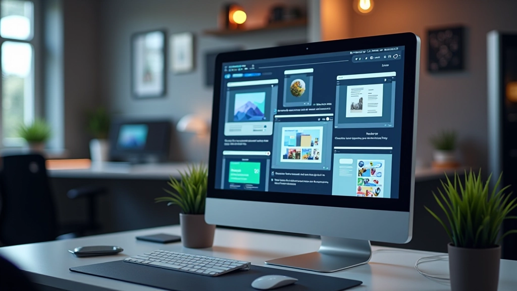 Schermo di un computer che mostra l'interfaccia di Webflow con animazioni e design system visibili