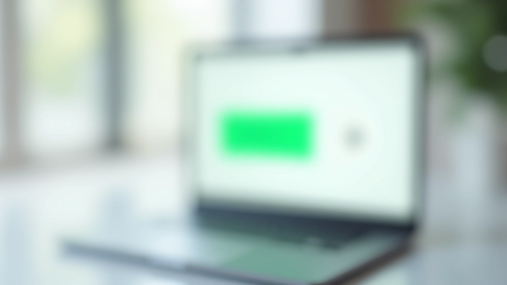 Schermo con pulsante che cambia colore in risposta al movimento del mouse