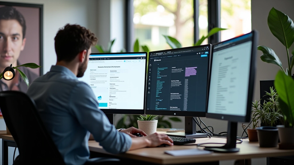 Team di design che lavora su progetti Webflow in uno studio moderno e luminoso